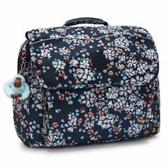 Sac à dos scolaire fille codie l 41 cm kipling imprimé floral sombre  - vertbaudet enfant