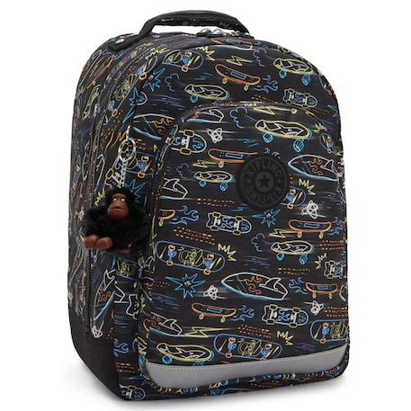 Sac à dos scolaire kipling class room polyester motif  - vertbaudet enfant