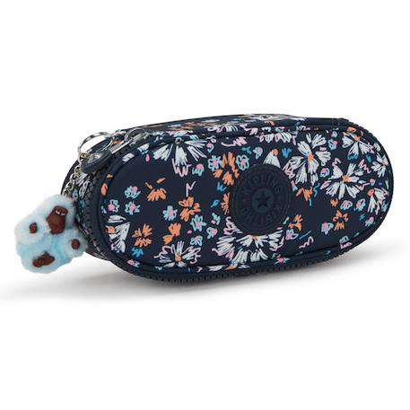 Trousse enfant kipling duobox flower field 20 cm, zip, 14 emplacements  - vertbaudet enfant