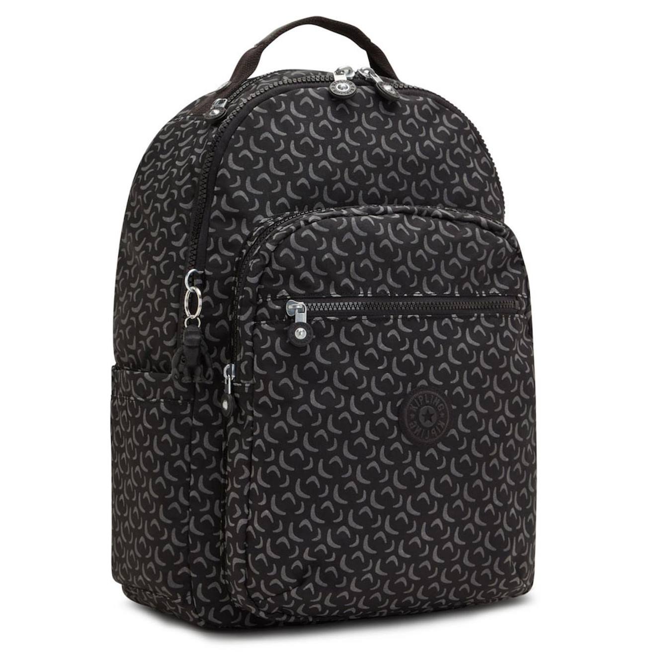 Sac À Dos Ordinateur Seoul Kipling – Détails Reflective Tile 44 Cm Noir