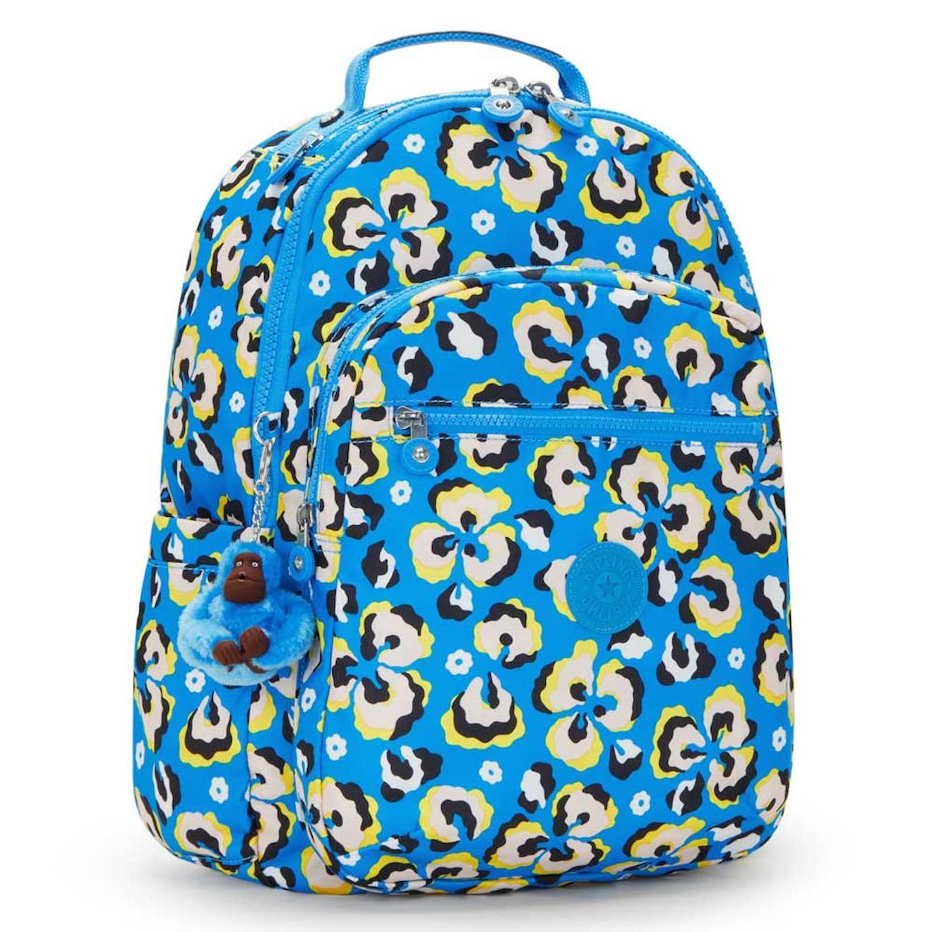 Sac À Dos Ordinateur Seoul Leopard Floral 15 Pouces Bleu / Multicolore / Gris