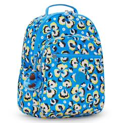 Sac à dos ordinateur seoul leopard floral 15 pouces  - vertbaudet enfant