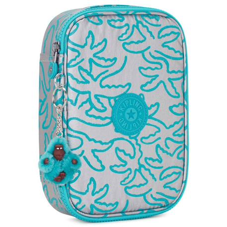 Trousse rectangulaire kipling metallic palm 26 boucles jusqu’à 100 stylos  - vertbaudet enfant