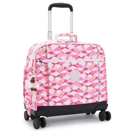 Fille-Cartable 4 roues kipling new storia palm 41 cm - avec compartiment pc 13