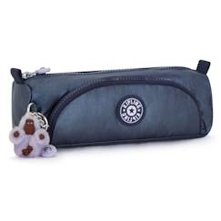 Jouet-Trousse kipling cute 22 cm à 2 compartiments zippés look métallisé