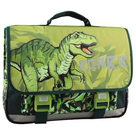 Garçon-Cartable garçon polyester imprimé dinosaure t-rex