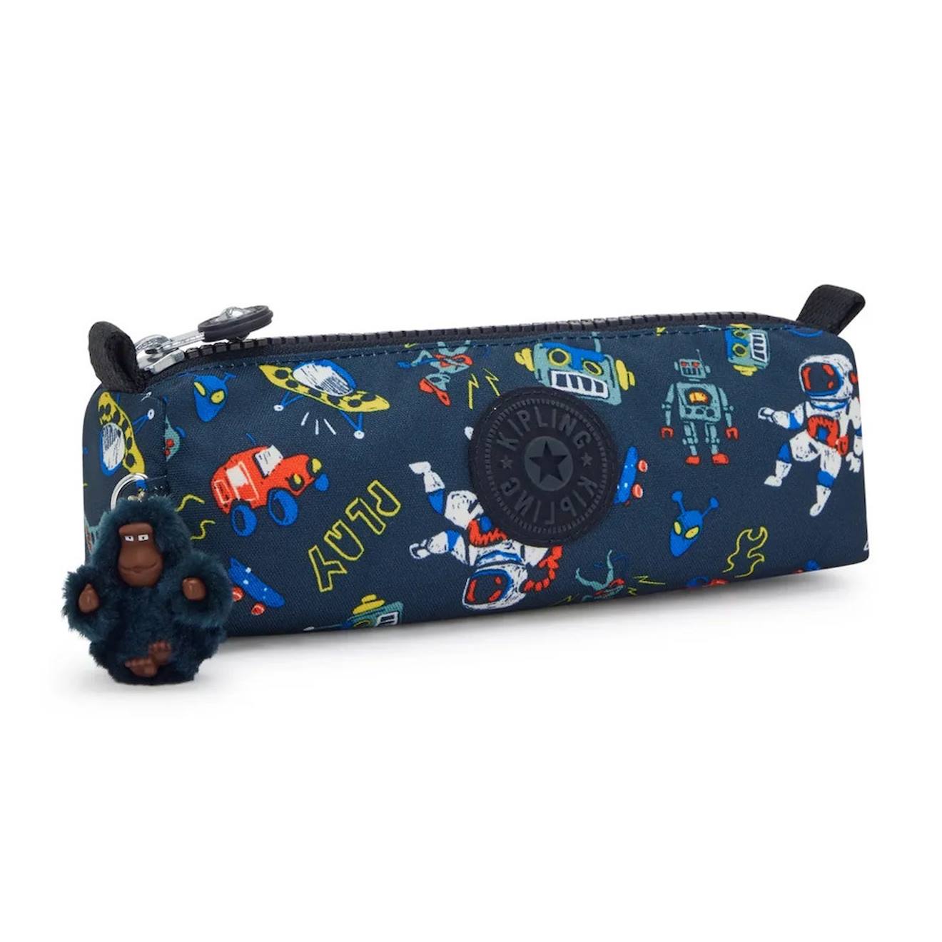 Trousse Scolaire Garçon Kipling Freedom Space Game - Qualité Premium Bleu / Multicolore