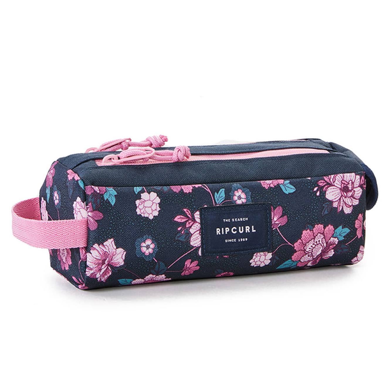 Trousse Fille Double Compartiment Rip Curl Imprim Floral 21 Cm Bleu Rose 19 €