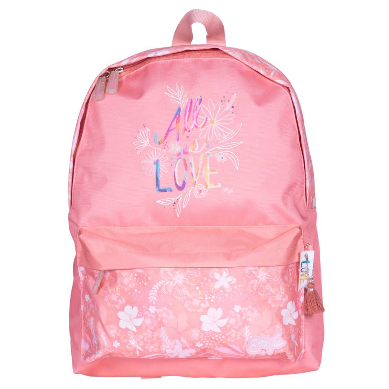 Sac Dos Borne Ettavee 42 Cm - 1 Cpt all Is Love Multicolore 36 €