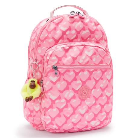 Sac à dos scolaire kipling seoul lap adorable hearts – gorille en peluche 27 l  - vertbaudet enfant