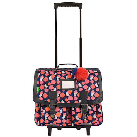 Cartable à roulettes 41 cm - collection scolaire 2026 (sofia)  - vertbaudet enfant