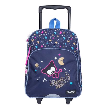 Fille-Accessoires-Fourniture scolaire-Sac à dos à roulettes maternelle fille - compact - chacha