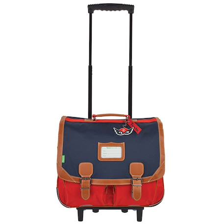 Cartable à roulettes 41 cm - collection scolaire 2026 (arthur)  - vertbaudet enfant