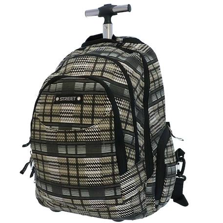 Garçon-Accessoires-Cartable, trousse-Sac à dos à roulettes canvas 45 cm - 3 cpt (modèle 2)