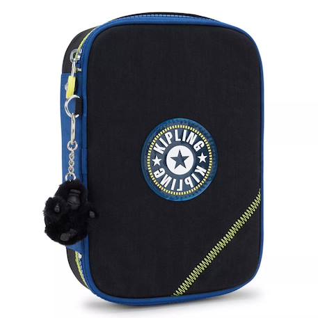 Garçon-Accessoires-Fourniture scolaire-Trousse-Trousse garçon rectangulaire kipling 100 pens lets scuba 21 cm- grande capacité