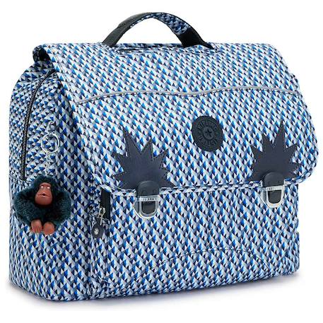 Garçon-Accessoires-Cartable primaire garçon kipling iniko 40 cm, boy geo, 2 compartiments zippés