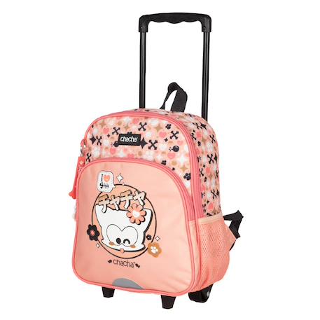 Sac à dos à roulettes chacha 30 cm - maternelle - 1 cpt (manga)  - vertbaudet enfant