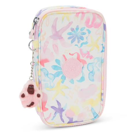 Trousse kipling tissu synthétique imprimé aqua sea  - vertbaudet enfant