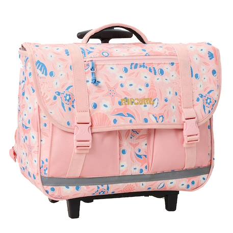 Sac à dos à roulettes fille rip curl 38 cm 2 compartiments  - vertbaudet enfant