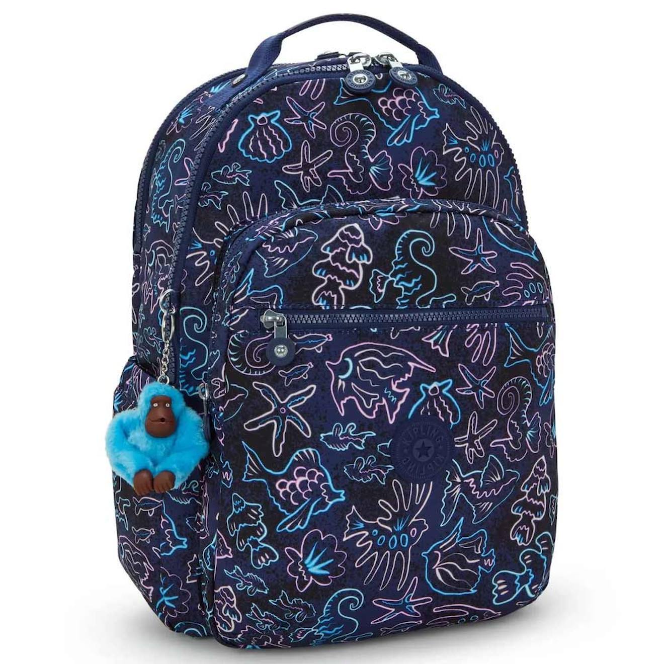 Sac À Dos Ordinateur 15 Pouces Seoul Lap Disco Fish Bleu / Bleu / Ciel / Bleu