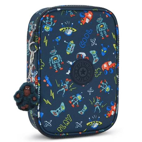 Trousse grande rectangulaire polyester imprimé space game  - vertbaudet enfant