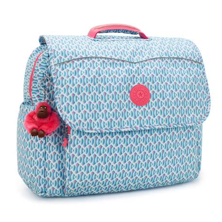 Fille-Accessoires-Cartable fille kipling codie en polyester recyclé imprimé géométrique