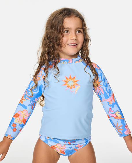 Ensemble t-shirt anti-uv surf magic fille  - vertbaudet enfant