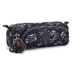 -Trousse garçon 2 compartiments kipling cute jungle fun race 22 cm