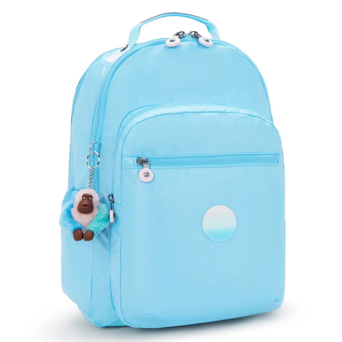 Sac À Dos Kipling Seoul Lap Sea 44 Cm - Avec Compartiment Pour Ordinateur Bleu