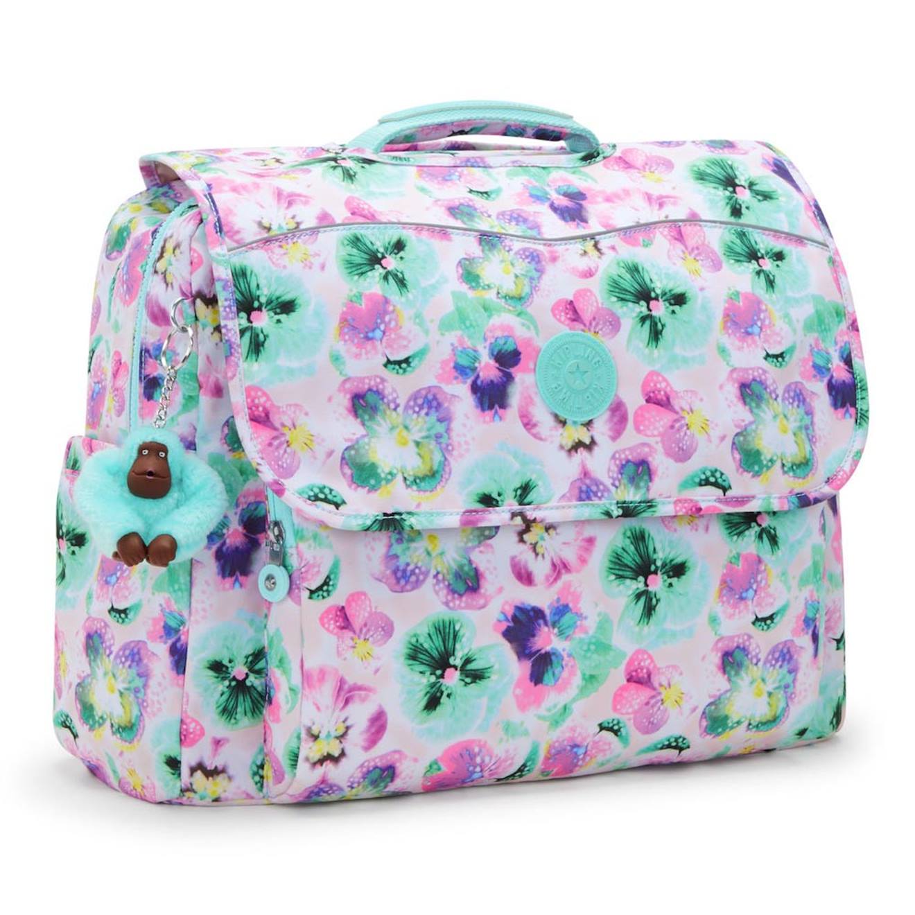 Cartable Kipling Codie L 41 Cm Patte Aimante Singe Multicolore 103 €