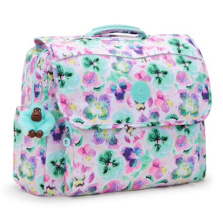 Cartable kipling codie l 41 cm – patte aimantée, singe  - vertbaudet enfant