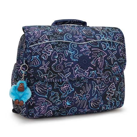 Cartable scolaire kipling codie m disco fish 38 cm – format a4  - vertbaudet enfant