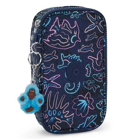Trousse kipling tissu synthétique imprimé disco fish  - vertbaudet enfant