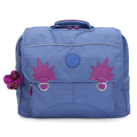 Cartable kipling iniko dew 40 cm – double zip et poche zip  - vertbaudet enfant