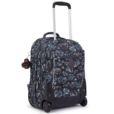 Fille-Accessoires-Sac à dos à roulettes kipling sari 48 cm (jungle fun race)