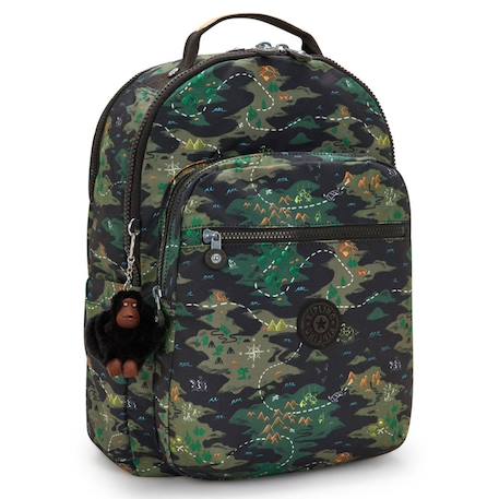 Sac à dos ordinateur kipling seoul lap camo treasure 27l 15 pouces  - vertbaudet enfant