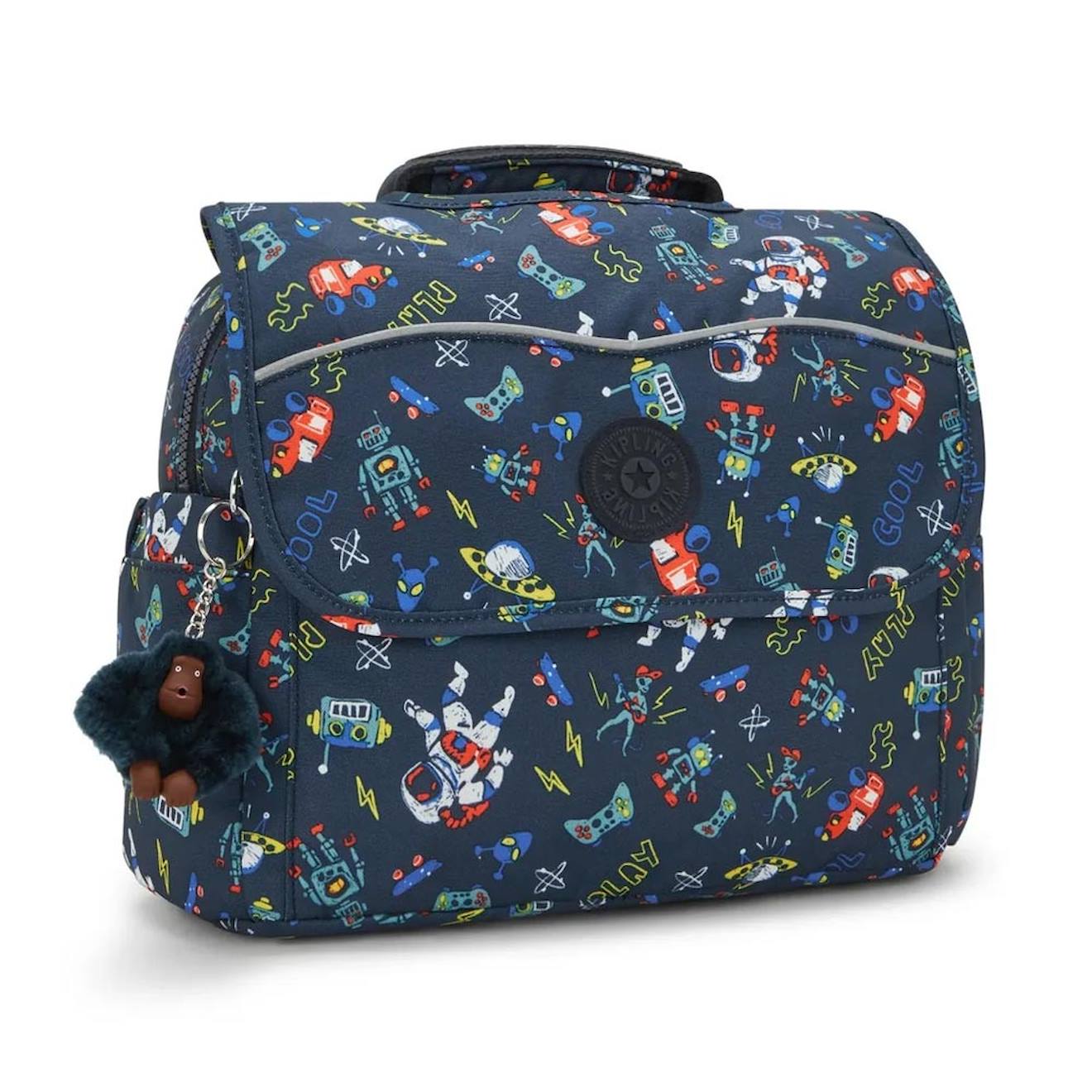 Sac À Dos École Maternelle Kipling Codie S Plus Space Game 30 Cm Bleu / Bleu / Marine