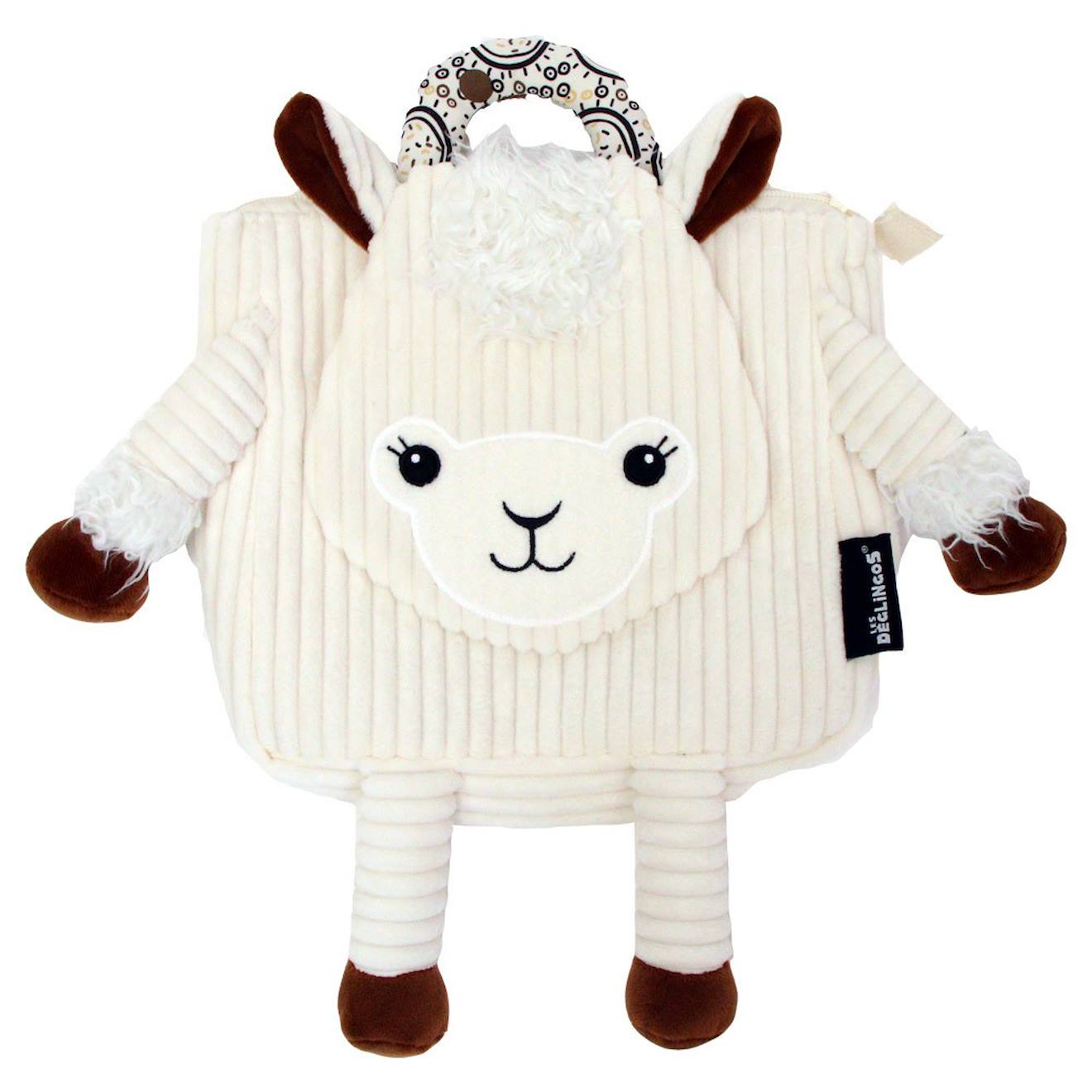 Sac Dos Velours Maternelle Les Dglingos 25 Cm lama Multicolore 41 €