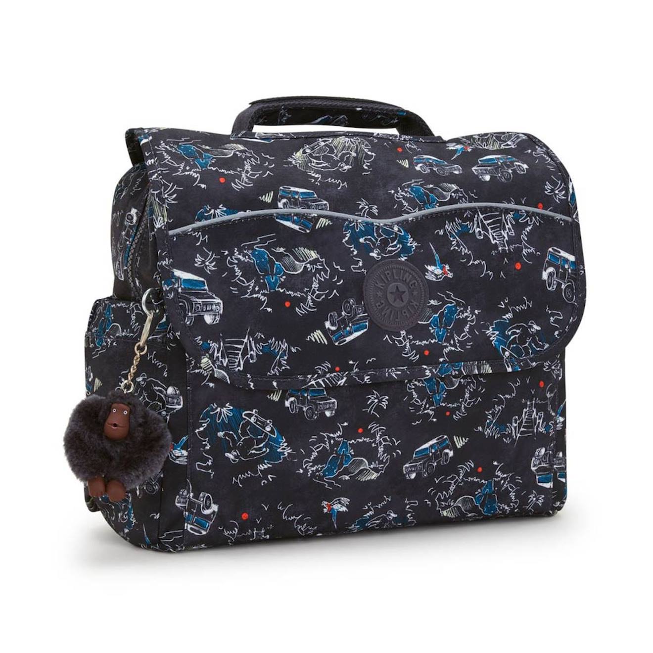 Cartable Maternelle Kipling Codie S 30 Cm Jungle Fun Race Multicolore 66 €