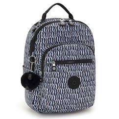 -Sac à dos fille kipling seoul s holiday waves 35 cm - avec poche protectrice pour tablette