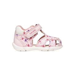 Sandales en cuir à scratch  - vertbaudet enfant