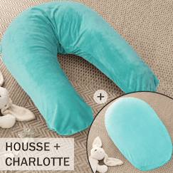 -Pack coussin de maternité xxl - idéal grossesse, allaitement et pouf pour enfant
