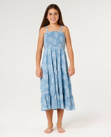 Robe tropical dawn maxi dress fille  - vertbaudet enfant