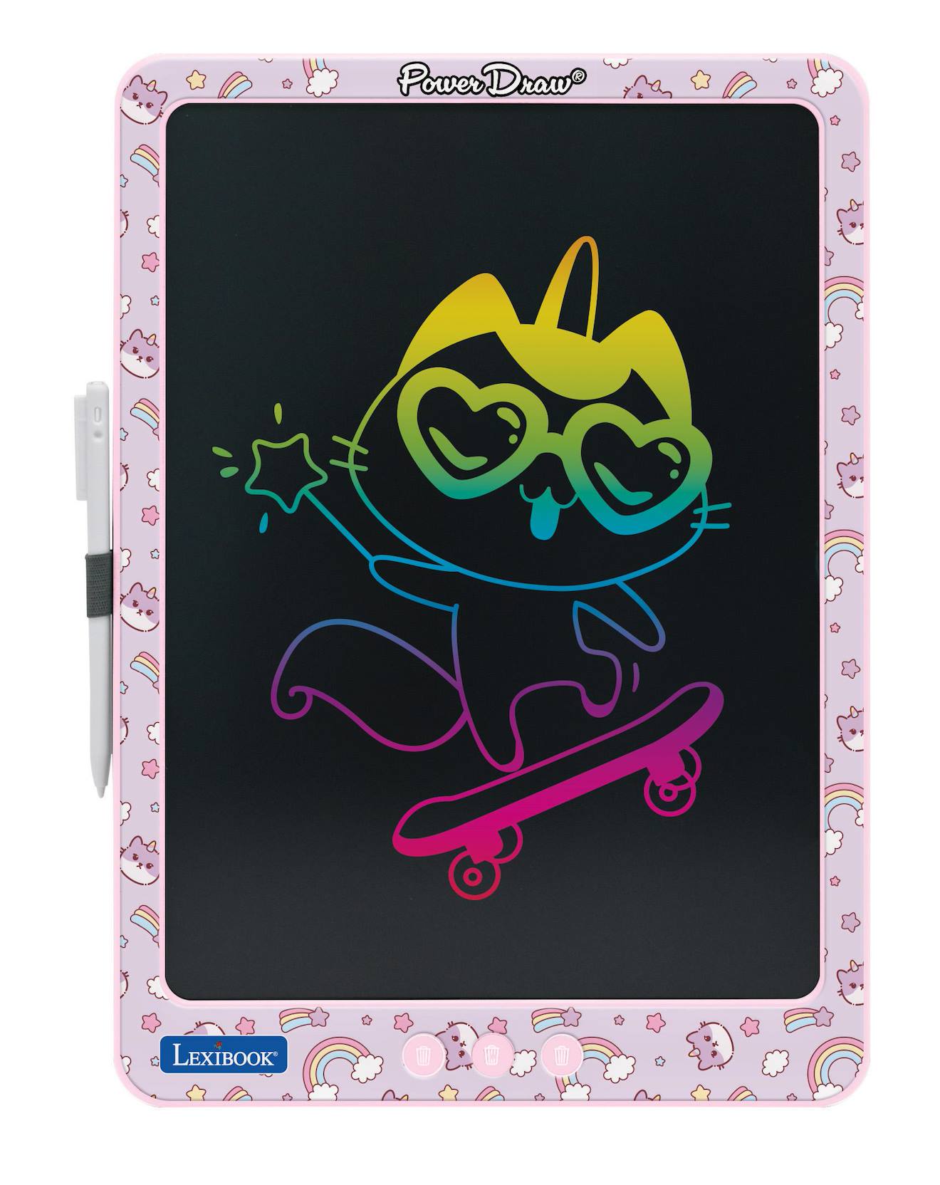 Tablette À Dessins E-ink Multicolore Rose