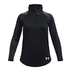 T-shirt à manches longues demi-zip fille tech graphic half  - vertbaudet enfant