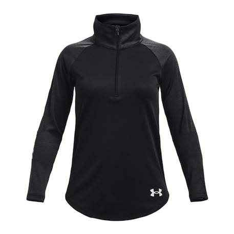 Fille-T-shirt à manches longues demi-zip fille tech graphic half