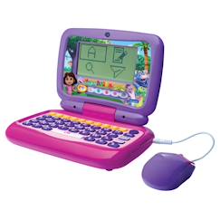 Jouet-Multimédia-tablette enfant - accessoires tablette-Mon premier ordinateur éducatif dora (en/fr)