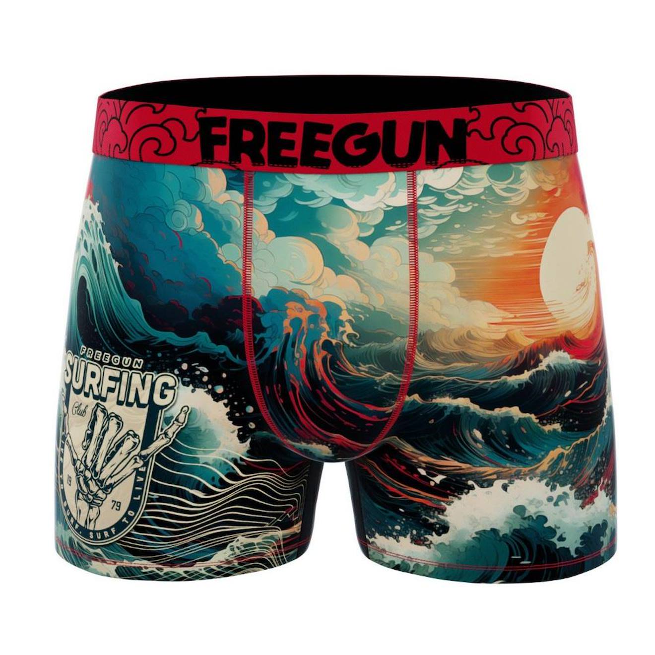 Boxer Garçon Mer Bleu