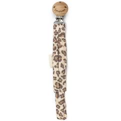 -Attache sucette wood wild print