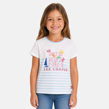 T-shirt manches courtes fille  - vertbaudet enfant